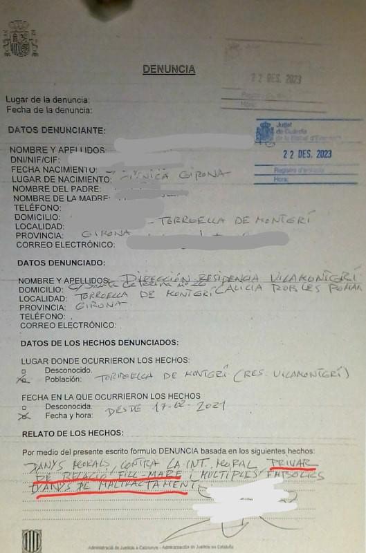 Denuncia jutjat la bisbal
